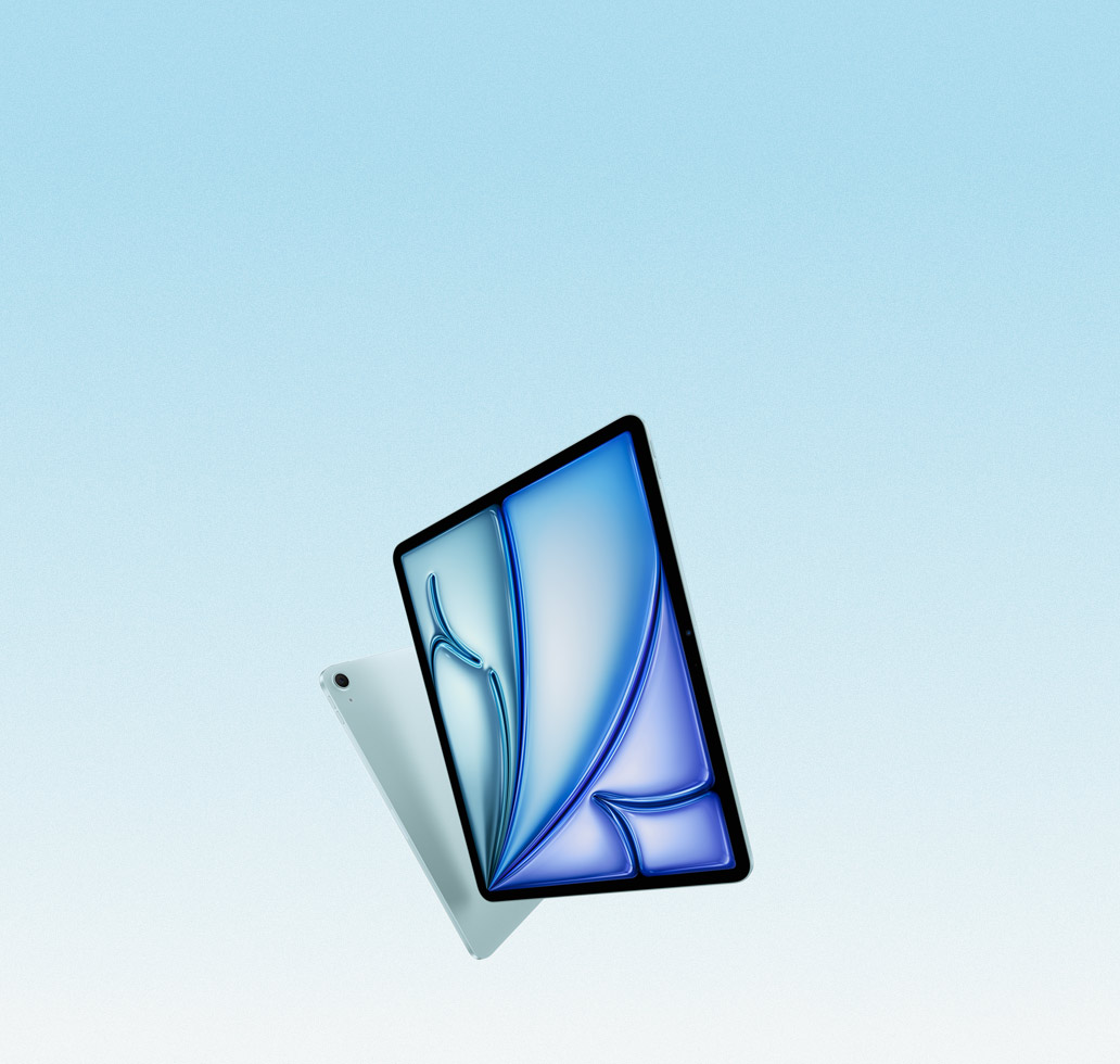 iPad Air in blue